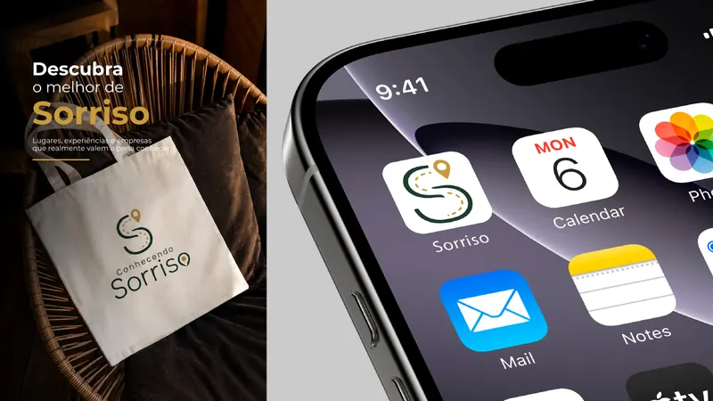 Conhecendo Sorriso, ecobag e app