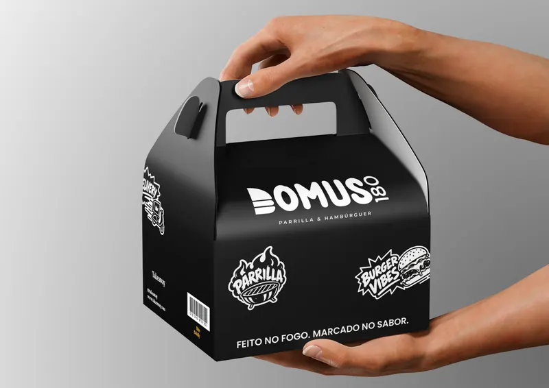 Domus 180, embalagem