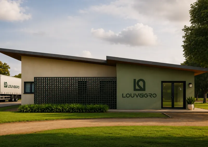 Louvagro, fachada da sede