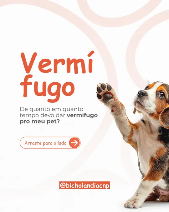 Carrossel Bicholândia: Vermífugo